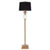 Langley Floor Lamp - Antique Gold