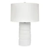 Matisse Table Lamp - White W White Shade