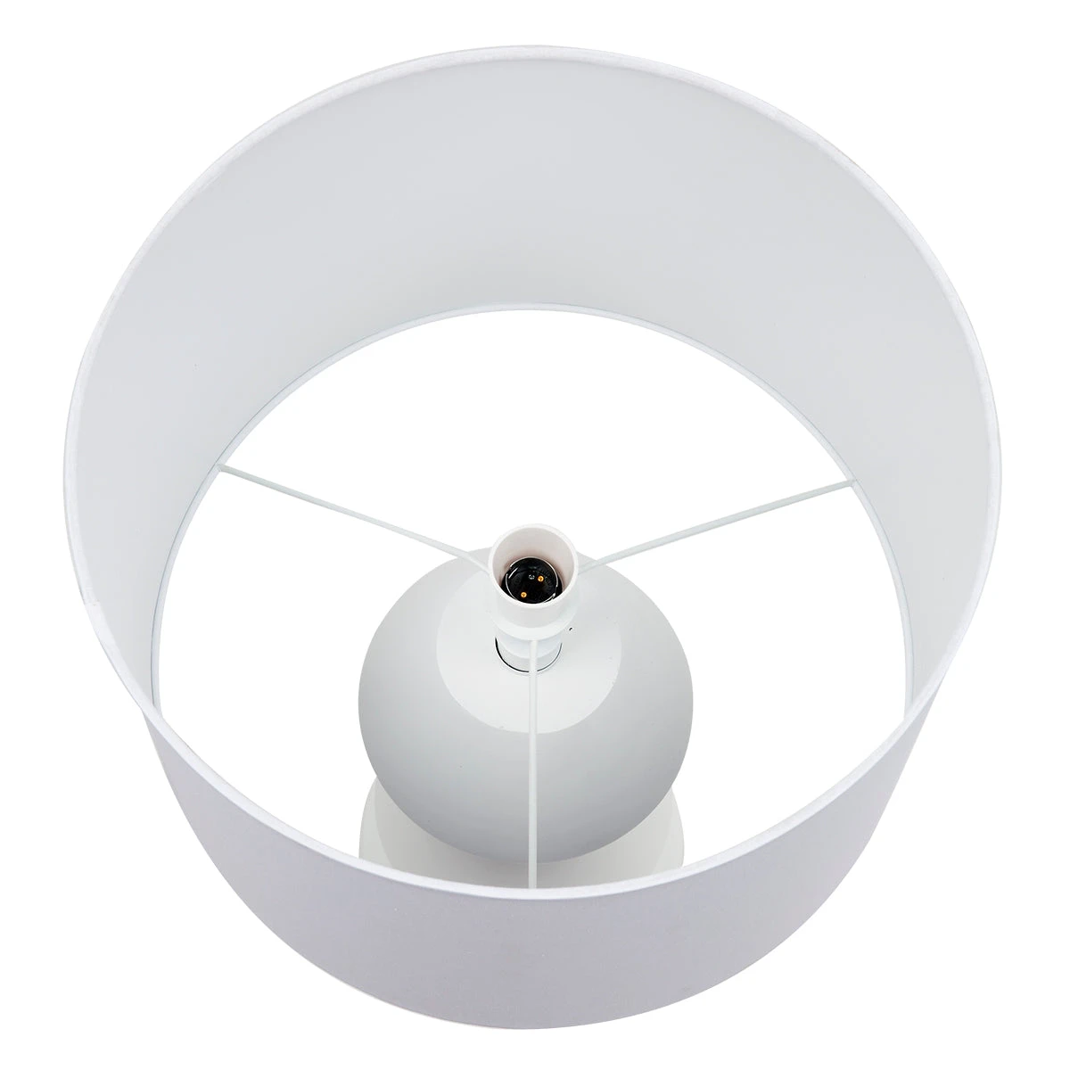 Abstract Table Lamp - White 3 Abstract Table Lamp - White - Image 3