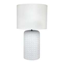 Patronga Table Lamp - White