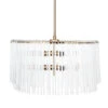 Zara Pendant - Round Brass