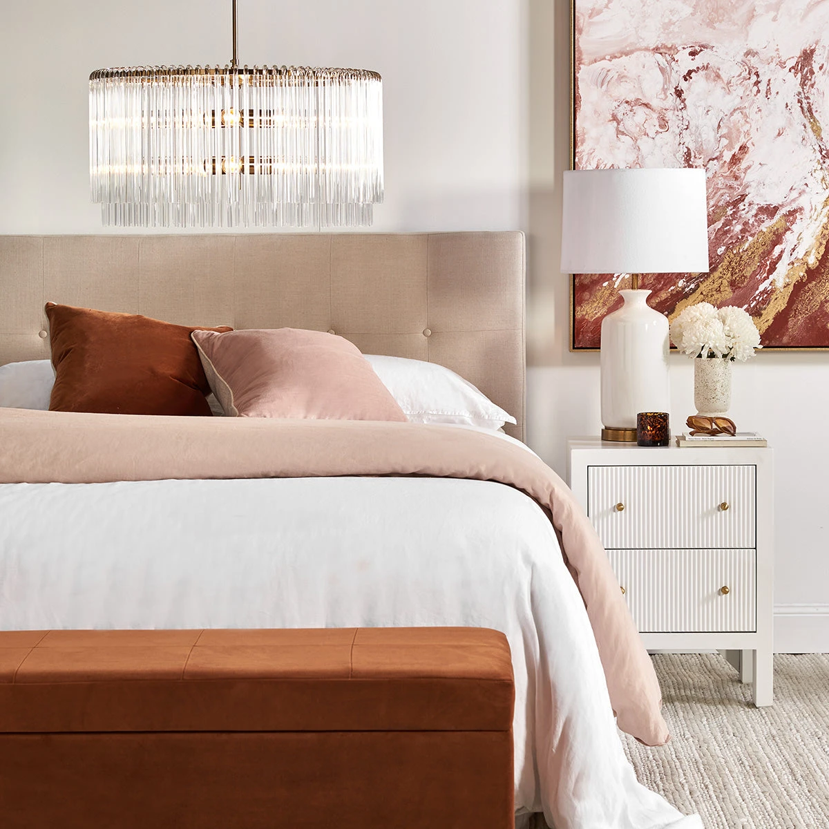 Zara Pendant - Round Brass - Image 2