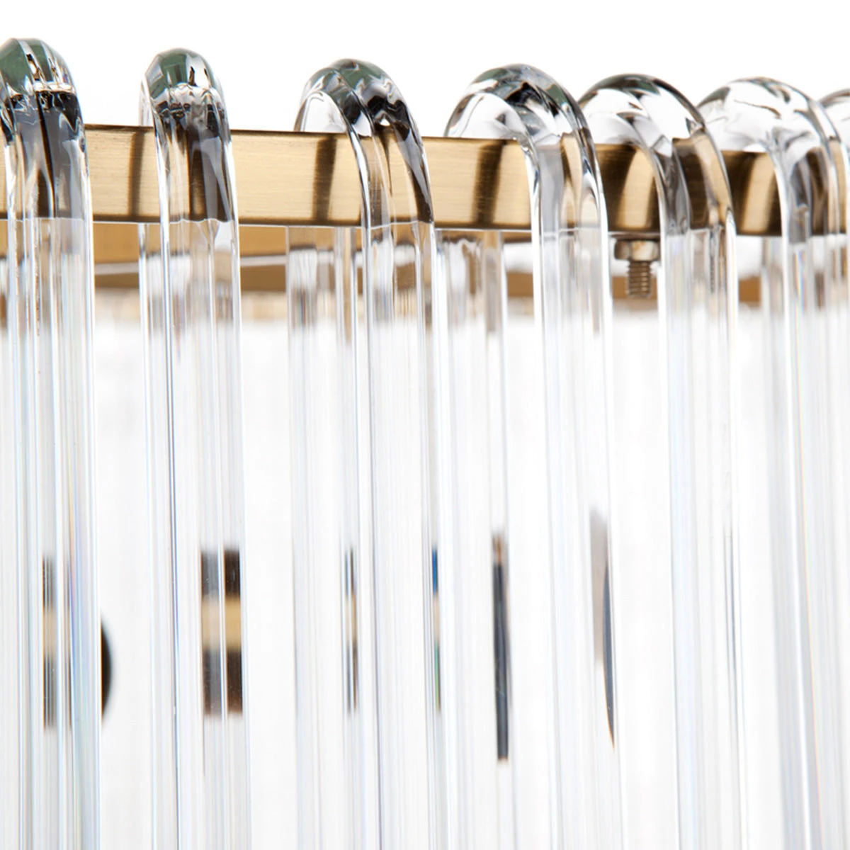 Zara Pendant - Round Brass - Image 3