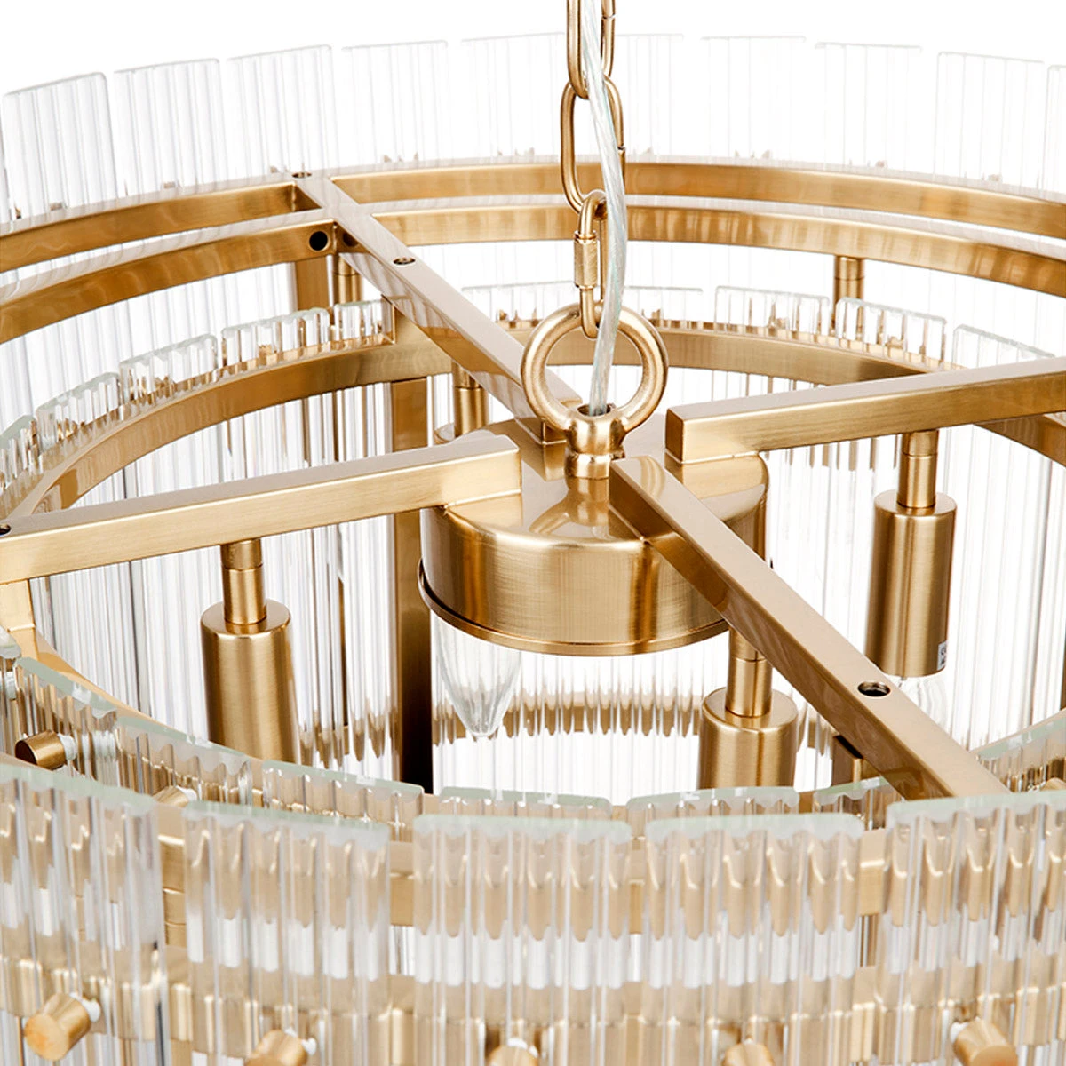 Paloma Pendant - Round Brass - Image 5