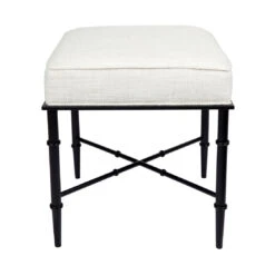 Hacienda Stool - Natural Linen