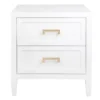 Soloman Bedside Table - Large White