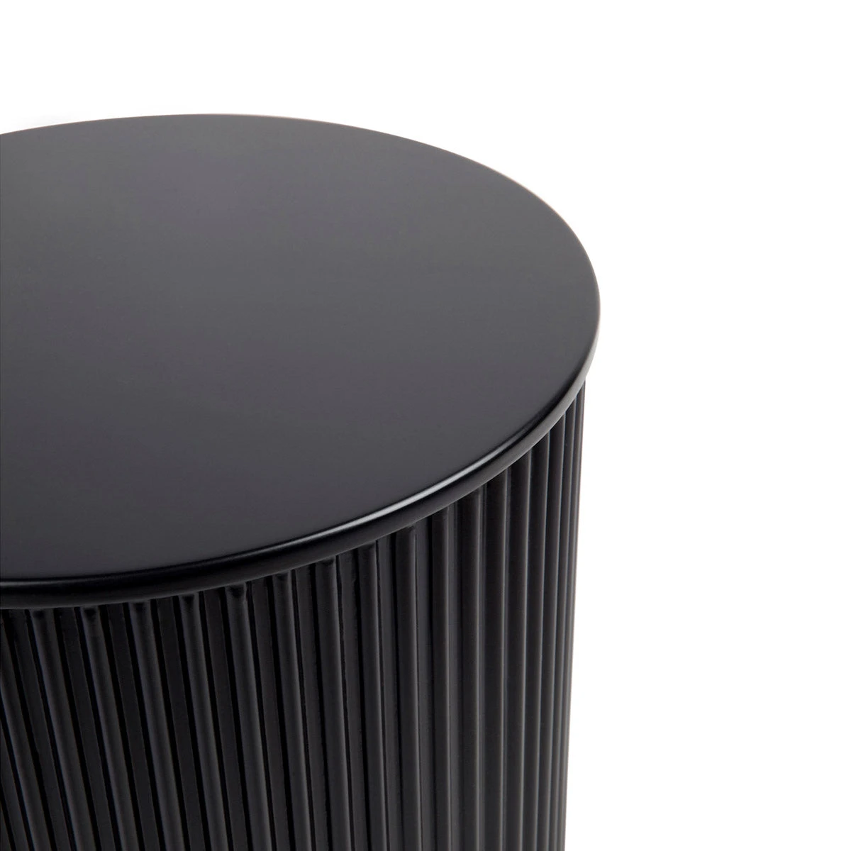 Nomad Round Side Table - Black - Image 3