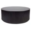 Nomad Round Coffee Table - Black
