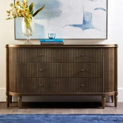 Arielle 6 Drawer Chest - Antique Gold
