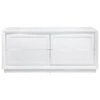 Balmain Oak Chest - White