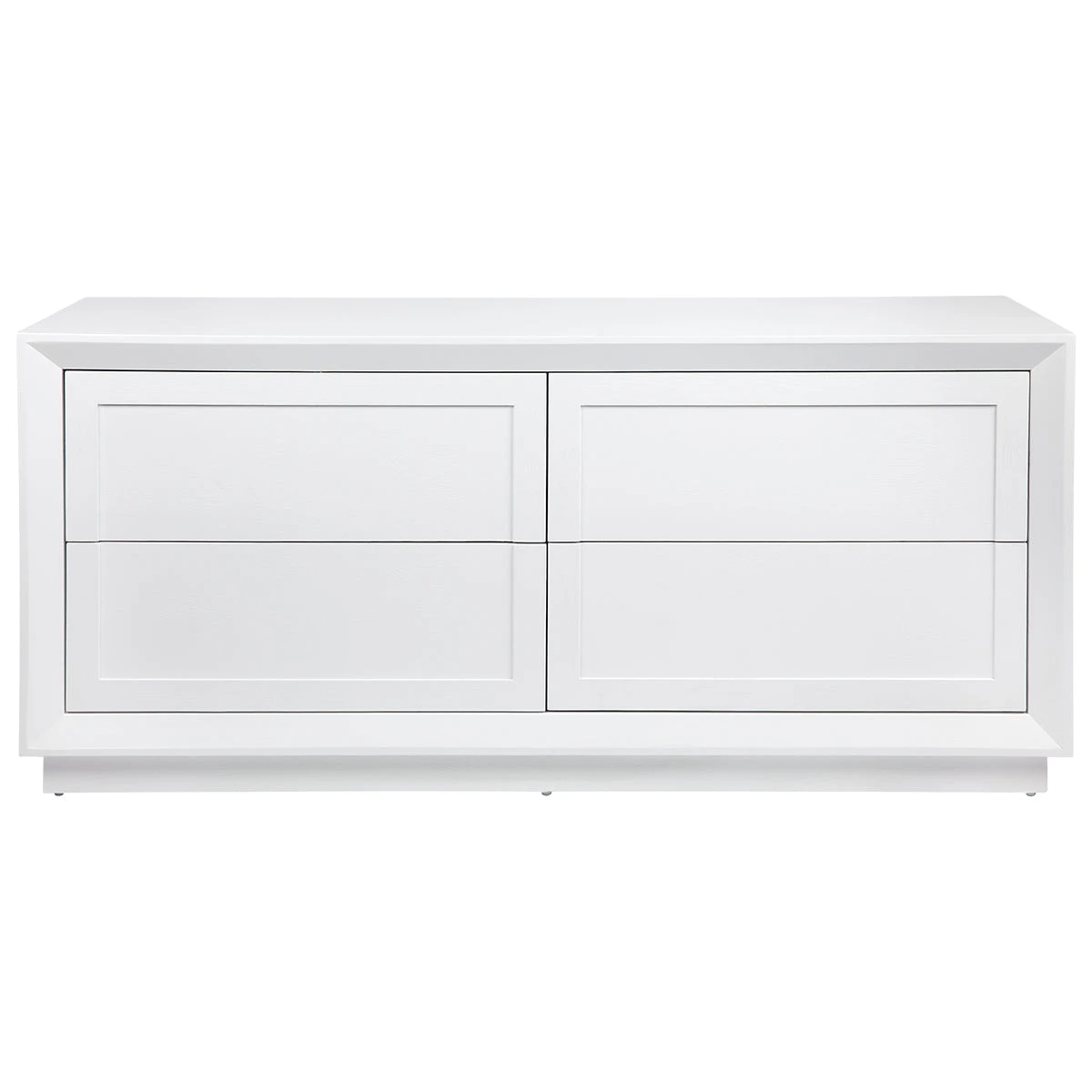 Balmain Oak Chest - White