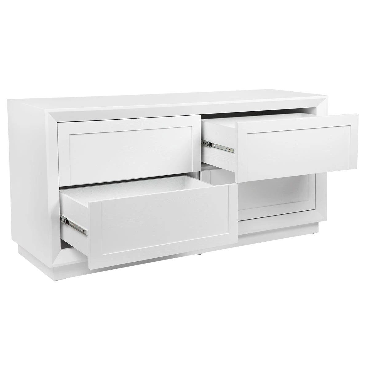 Balmain Oak Chest - White - Image 3