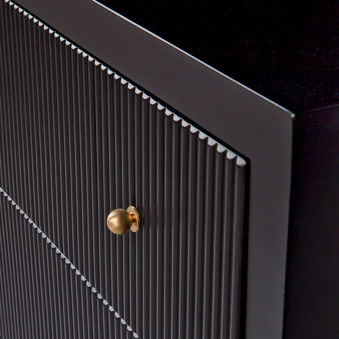 Ariana 6 Drawer Chest - Black 5 Ariana 6 Drawer Chest - Black - Image 5