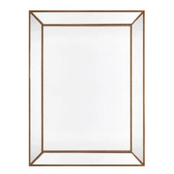 Zeta Wall Mirror - Large Antique Gold