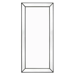 Zeta Floor Mirror - Black