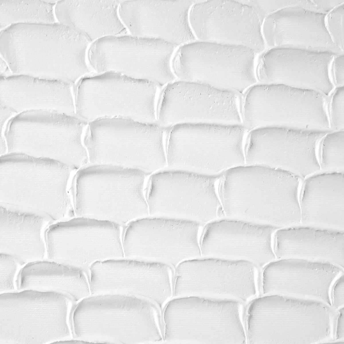 White Ripples Canvas Painting - Image 6