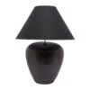 Picasso Table Lamp - Black W Black Shade