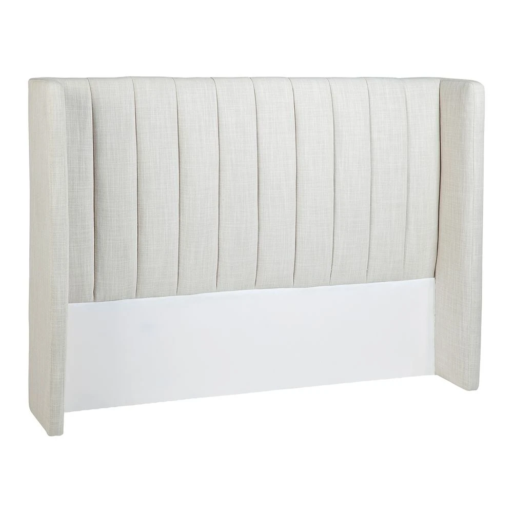 Central Park Queen Bedhead - Natural Linen - Image 2