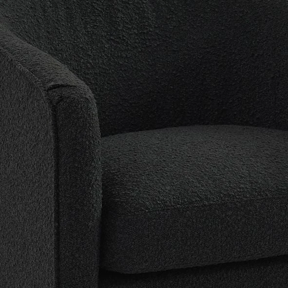 Kylie Arm Chair - Black Onyx Boucle - Image 3
