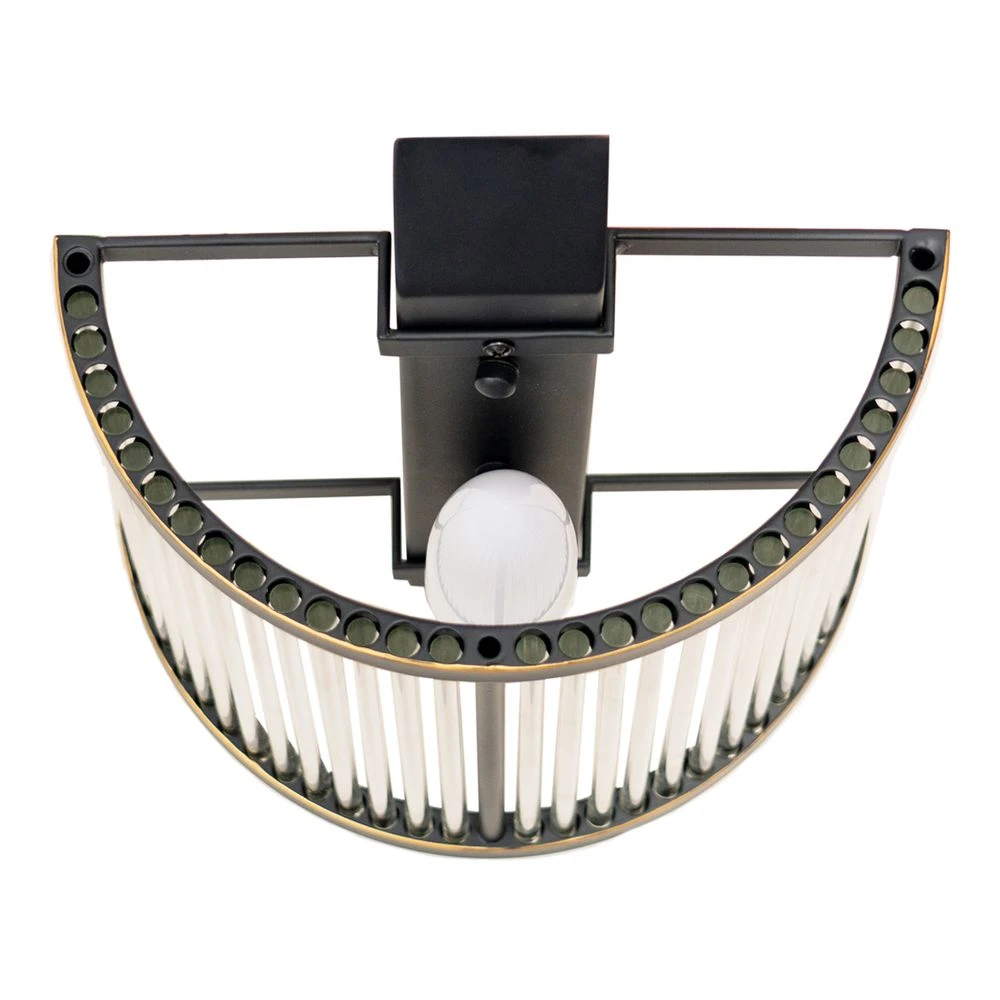 Hayworth Wall Sconce - Antique Black - Image 3