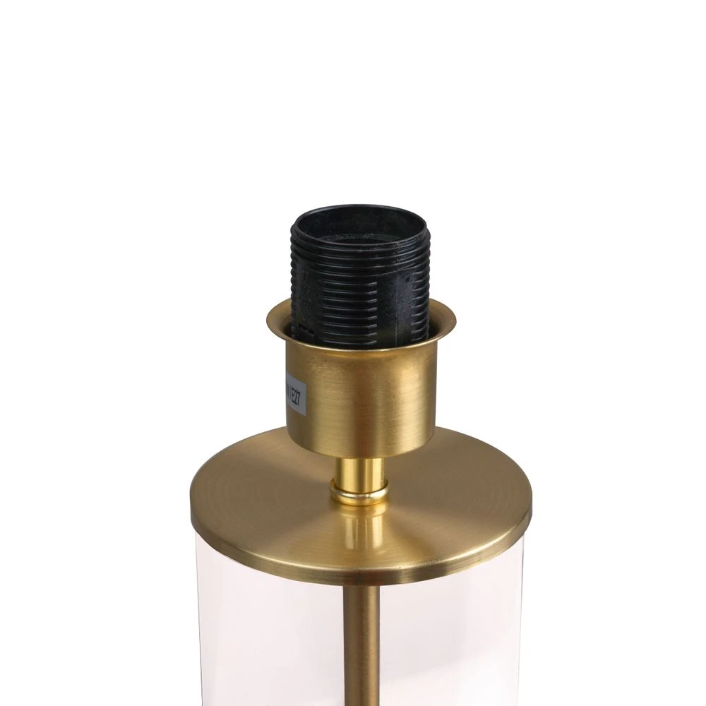 East Side Table Lamp - Brass With White Shade - Image 3