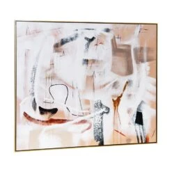 Freeform Oil On Canvas Painting