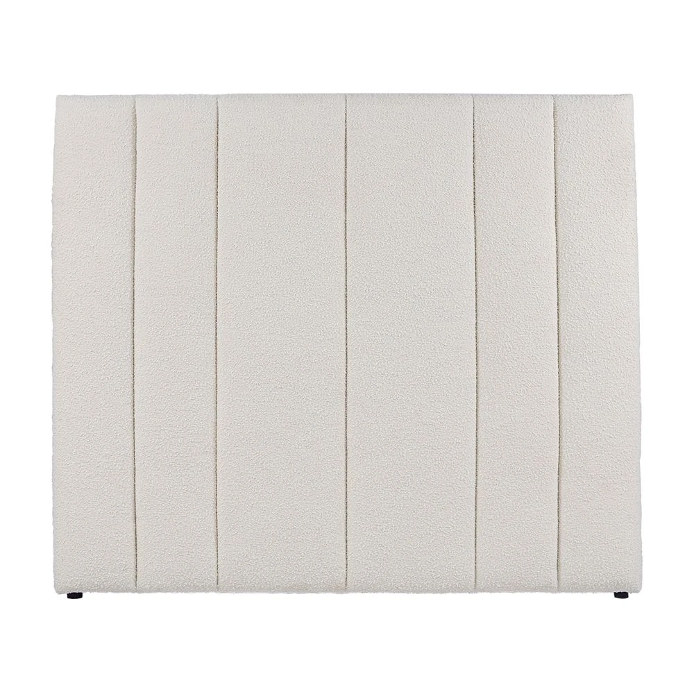 Soho Double Bedhead - White Boucle - Image 3