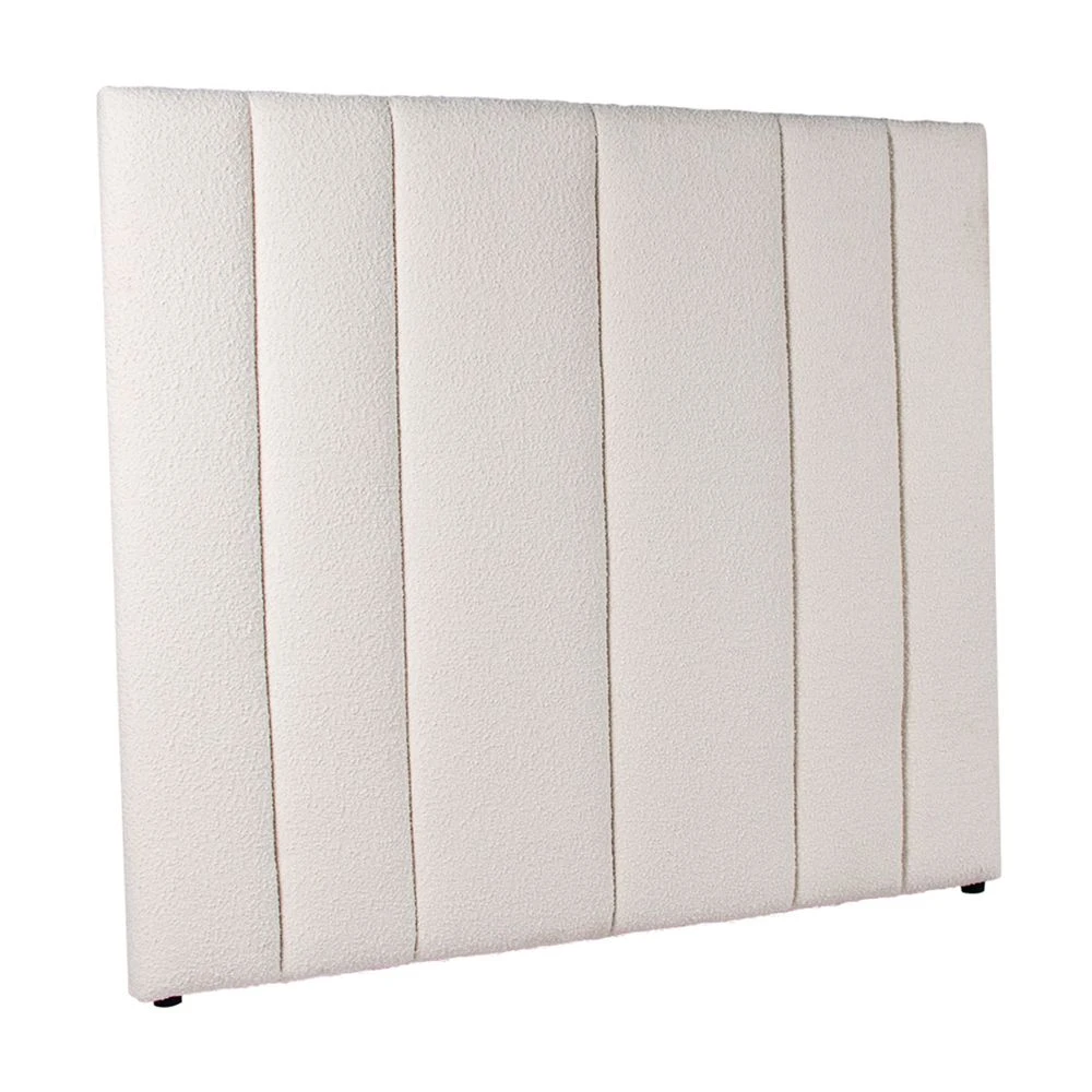 Soho Double Bedhead - White Boucle - Image 2