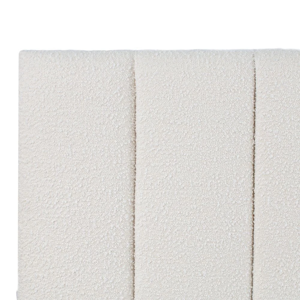 Soho Double Bedhead - White Boucle - Image 5
