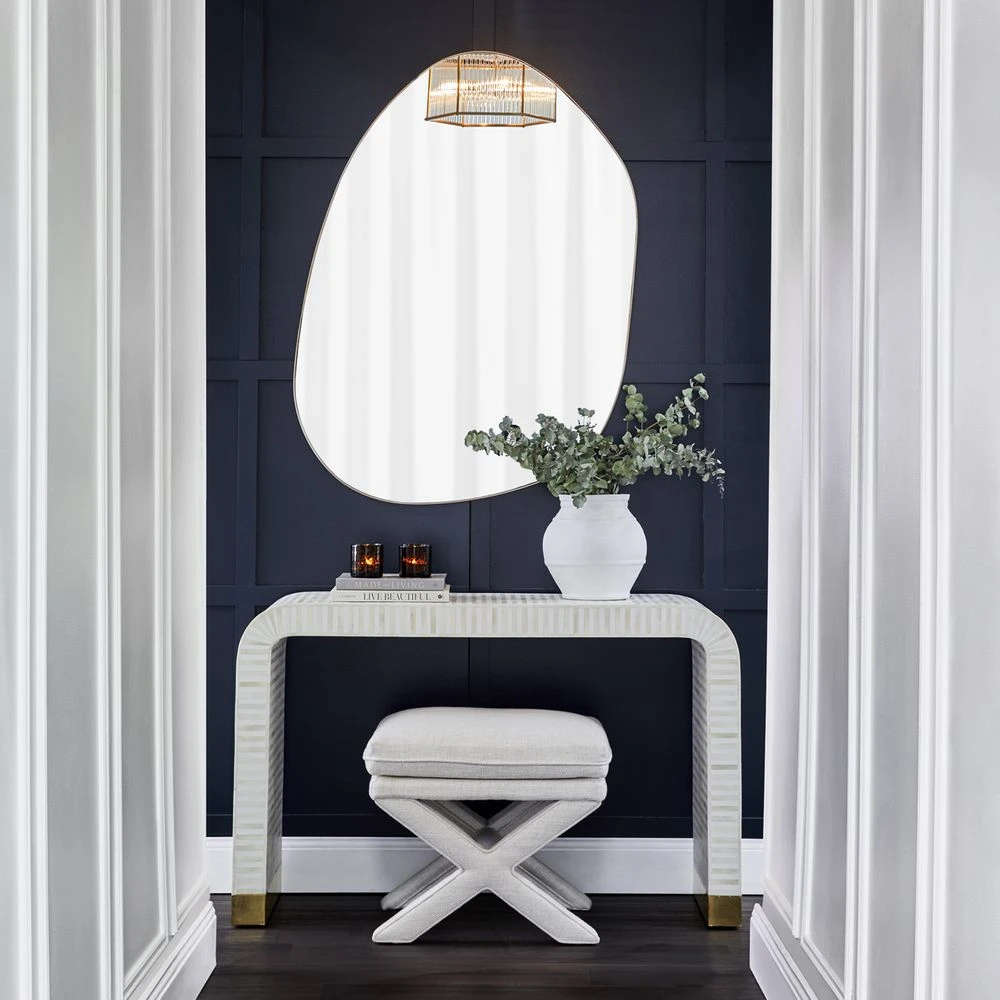 Pollock Wall Mirror - Small Antique Gold - Image 2