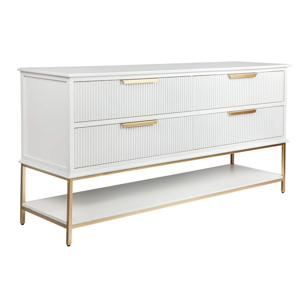 Aimee 4 Drawer Chest - White 1 Aimee 4 Drawer Chest - White