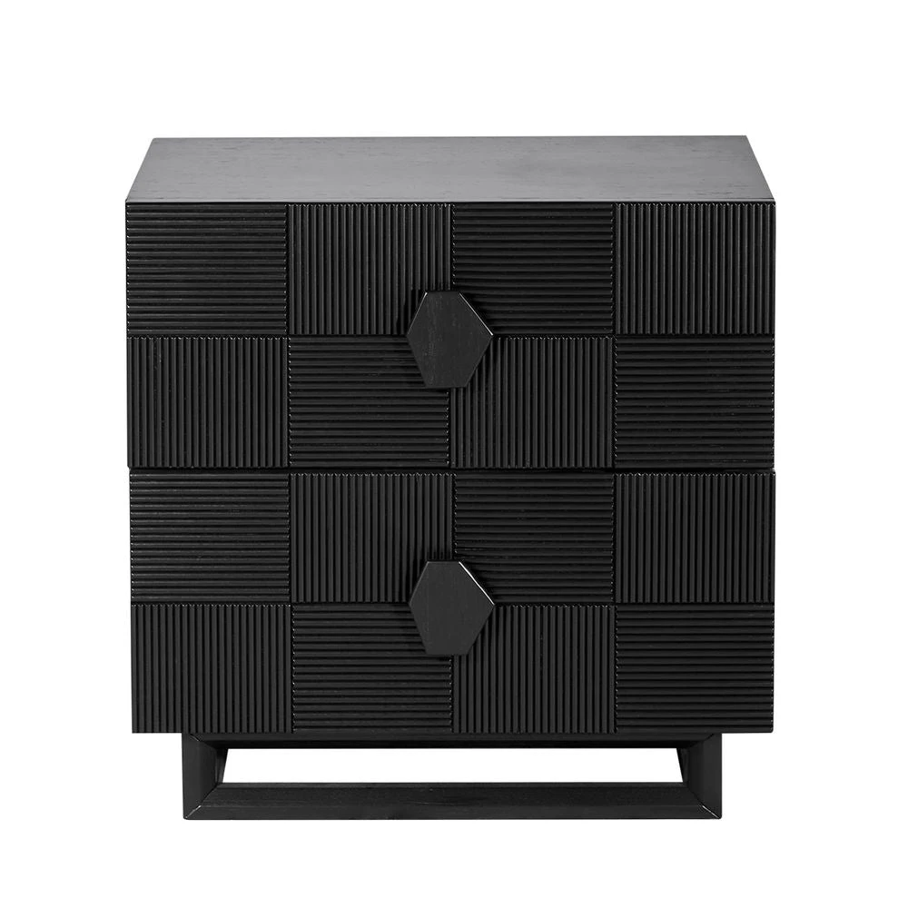 Alton Bedside Table - Large Black 1 Alton Bedside Table - Large Black