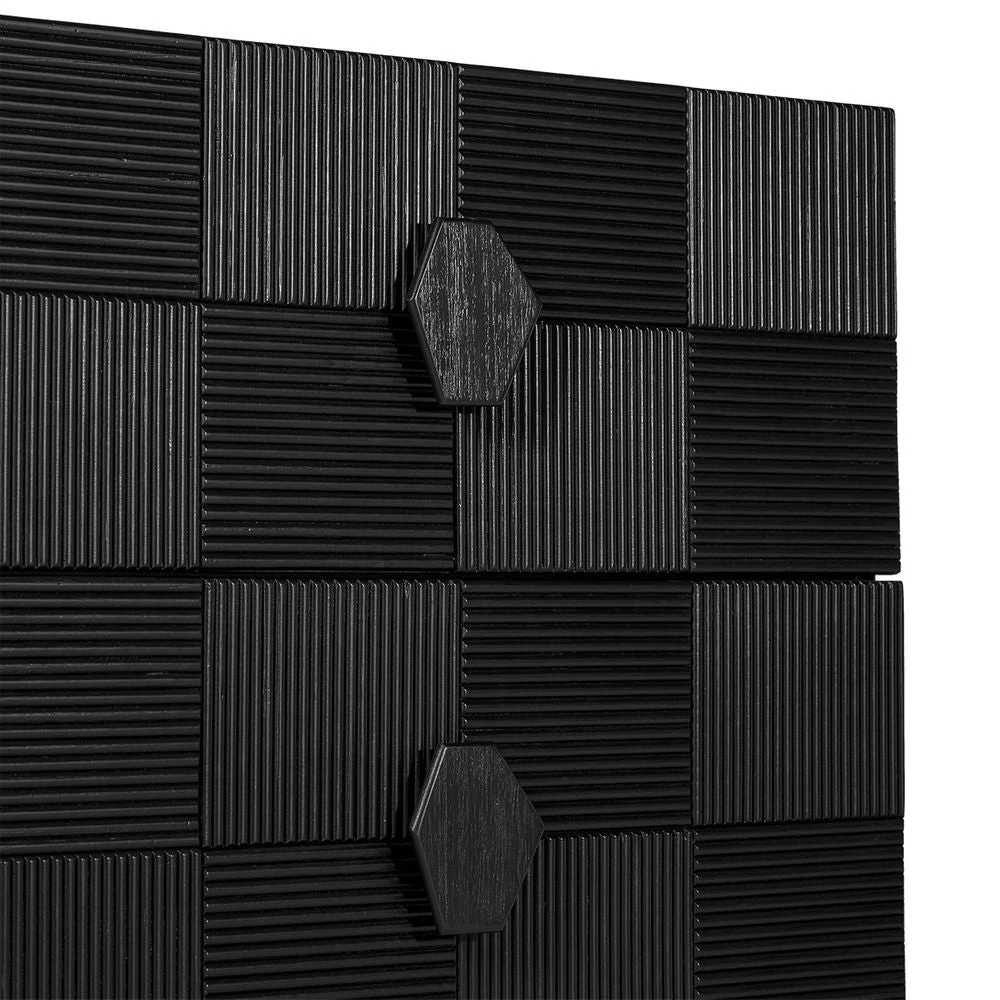 Alton Bedside Table - Large Black 5 Alton Bedside Table - Large Black - Image 5