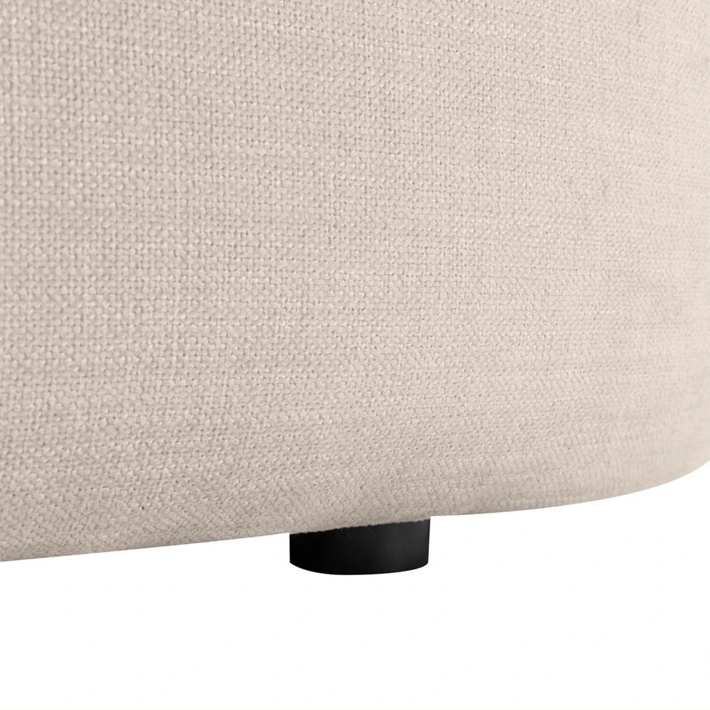 Greenwich 3 Seater Sofa - Natural Chenille - Image 3