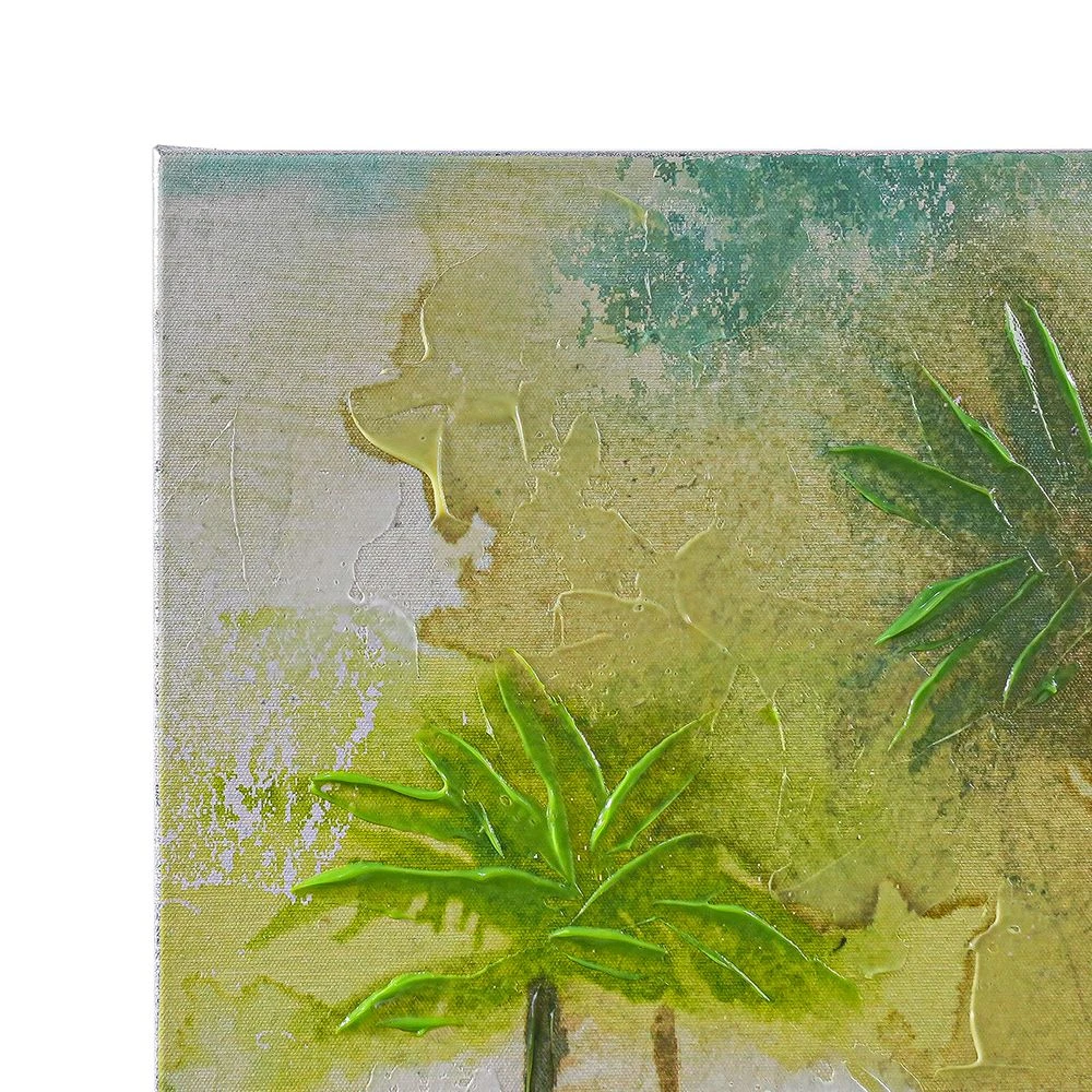 Calm Oasis Series I Enhanced Canvas Print 4 Calm Oasis Series I Enhanced Canvas Print - Image 4