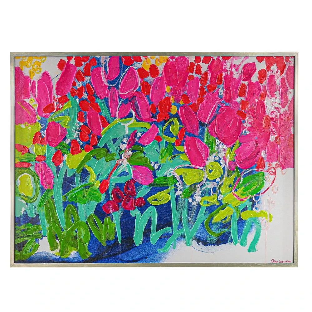 Flower Garden Enhanced Canvas Print - Image 5