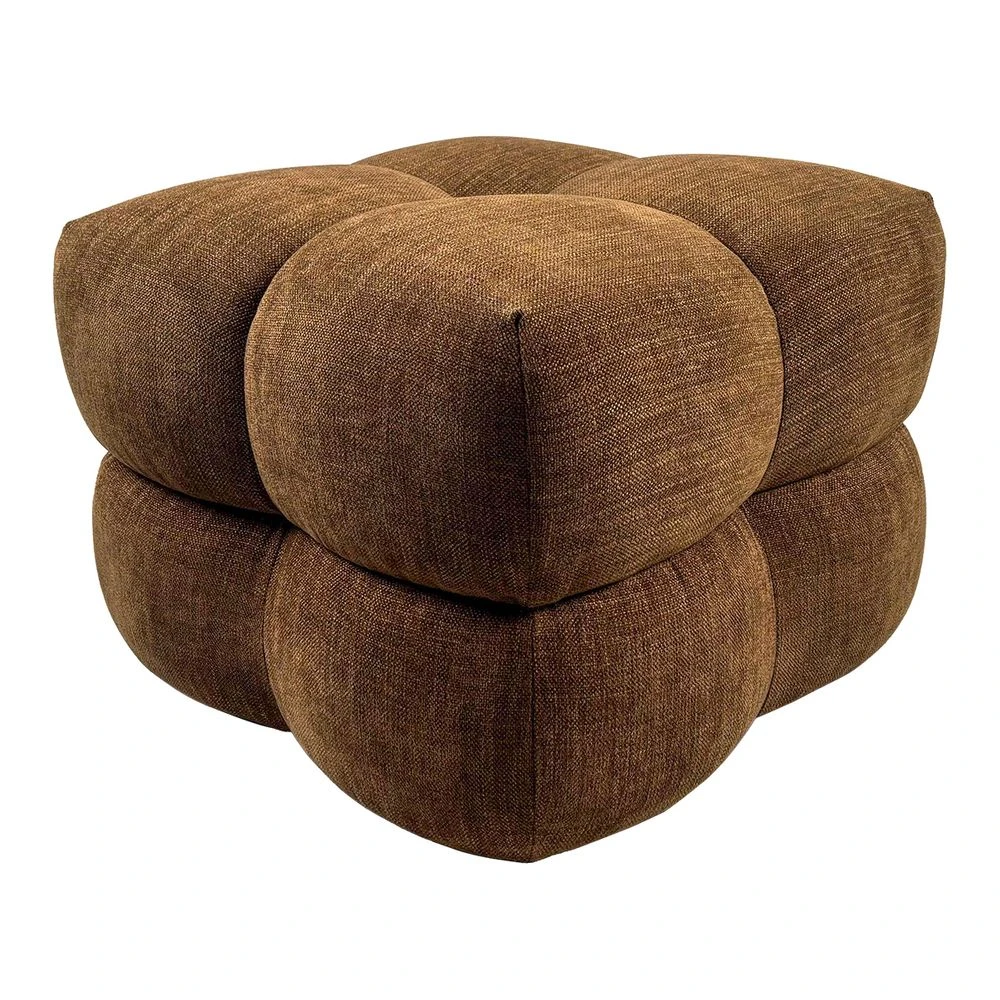 Lesina Stool - Brown Chenille - Image 3