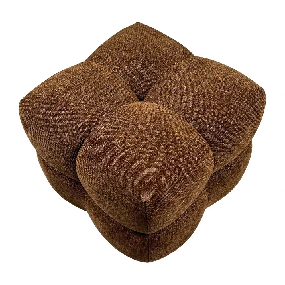 Lesina Stool - Brown Chenille