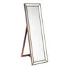 Zeta Cheval Mirror - Antique Gold