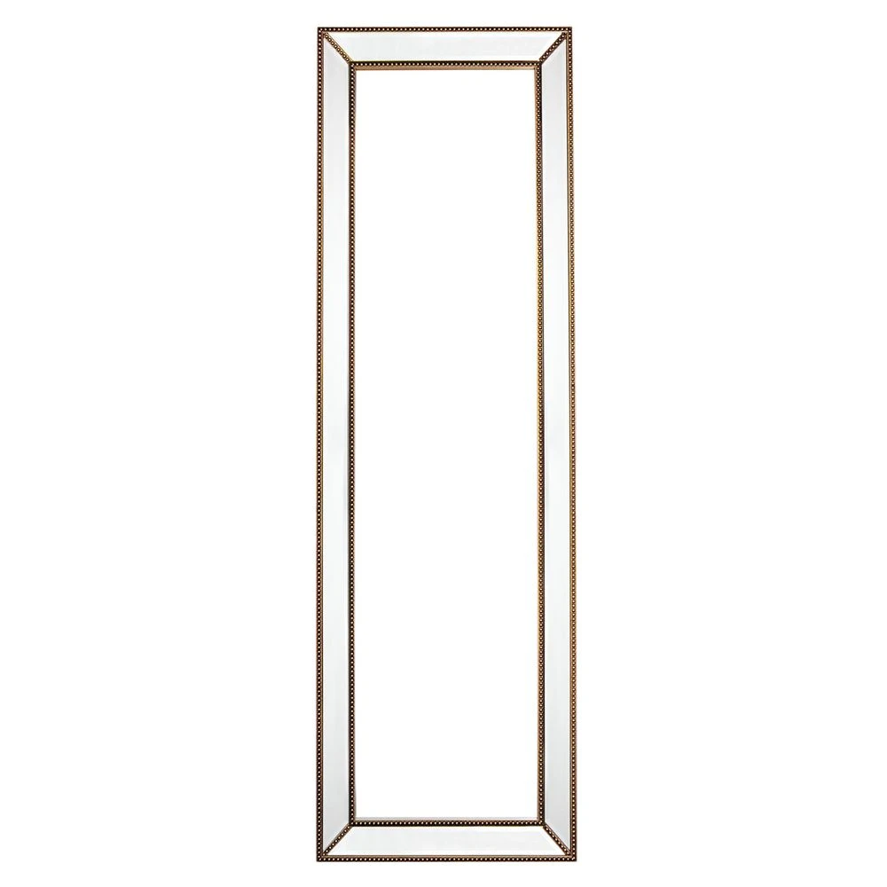 Zeta Cheval Mirror - Antique Gold - Image 2