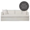 Birkshire 3 Seater Sofa SLIP COVER ONLY - Off White Linen